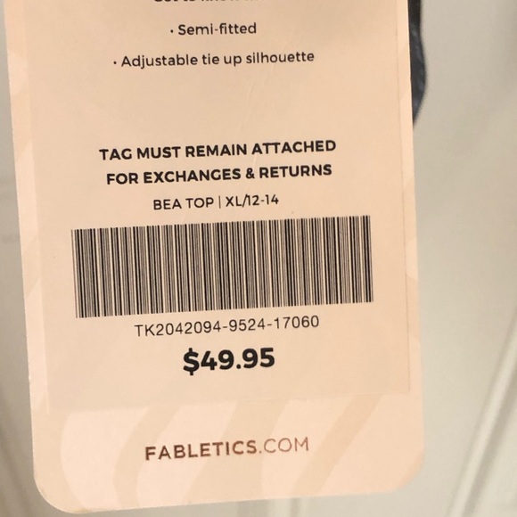 FABLETICS BEA TOP SZ XL - Picture 2 of 8